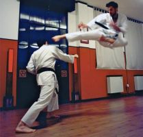 La lezione al Reikan Karate Club