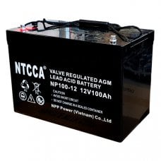 BATTERIA AGM NP100-12 12V 100AH - 306 X 211 X 169 MM.