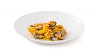 Spaghetti vongole e bottarga